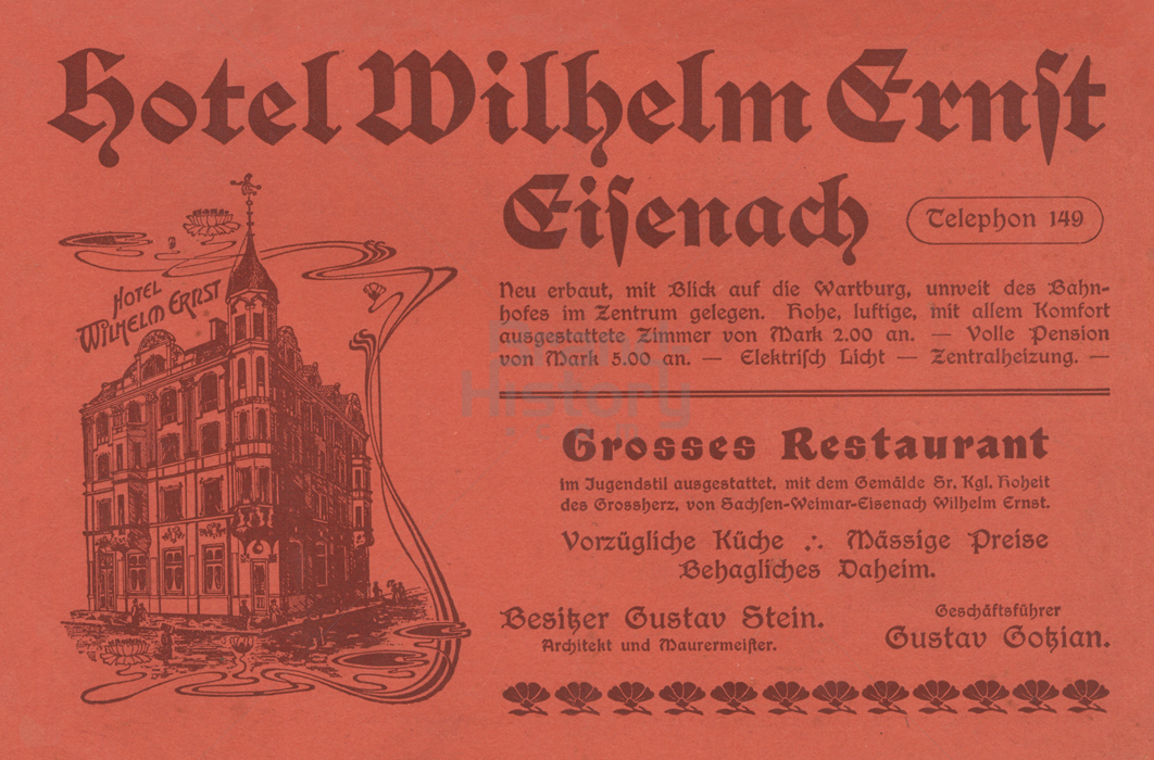 Hotel Wilhelm Ernst, Eisenach