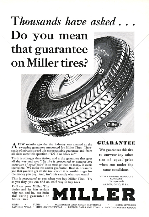 MILLER RUBBER PRODUCTS COMPANY