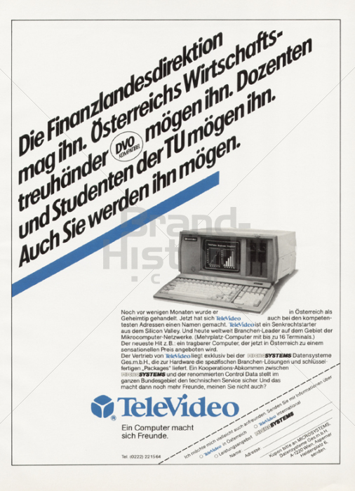 TeleVideo Personal Computers