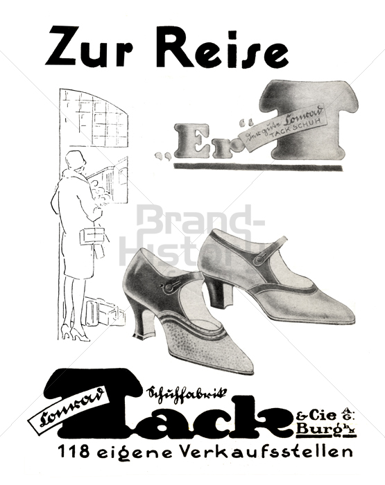 Schuhfabrik Tack & Cie A.-G., Burg