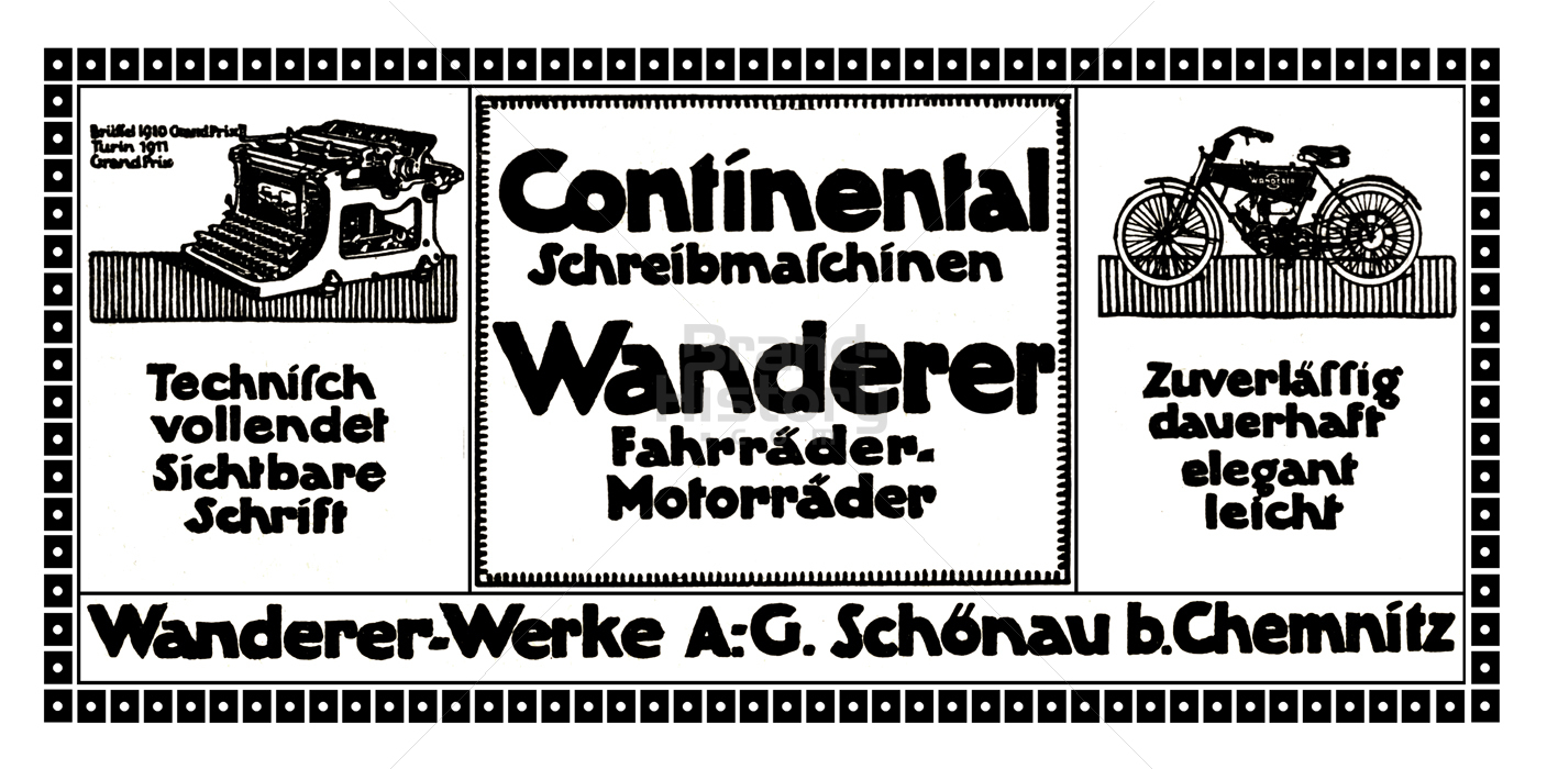 WANDERER-WERKE A.-G. · SCHÖNAU/CHEMNITZ