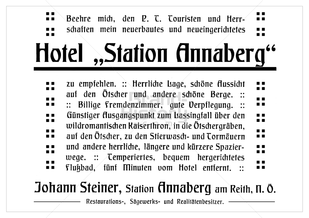 Hotel "Station Annaberg"