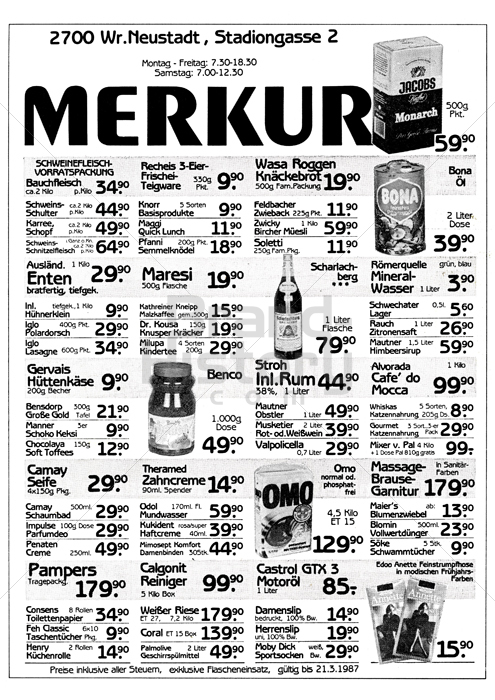 MERKUR - Ihr Markt