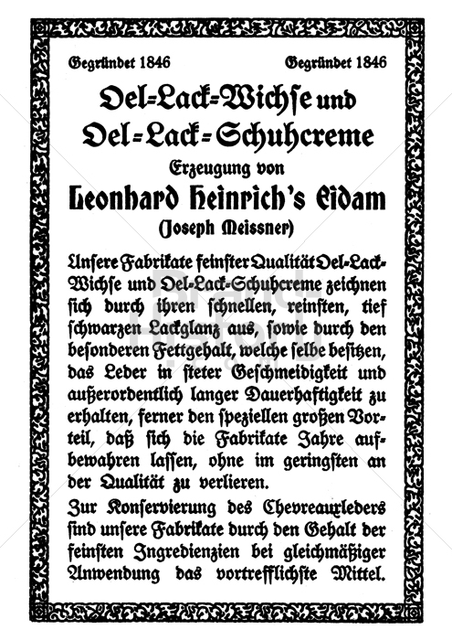 Leonhard Heinrich's Eidam