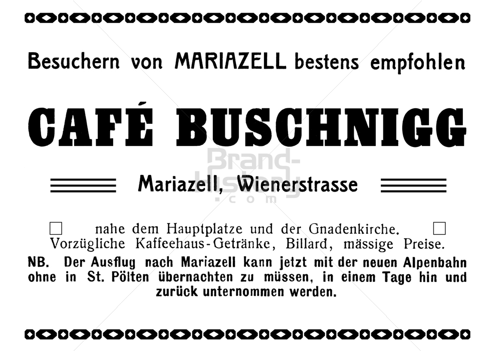 CAFÉ BUSCHNIGG, Mariazell