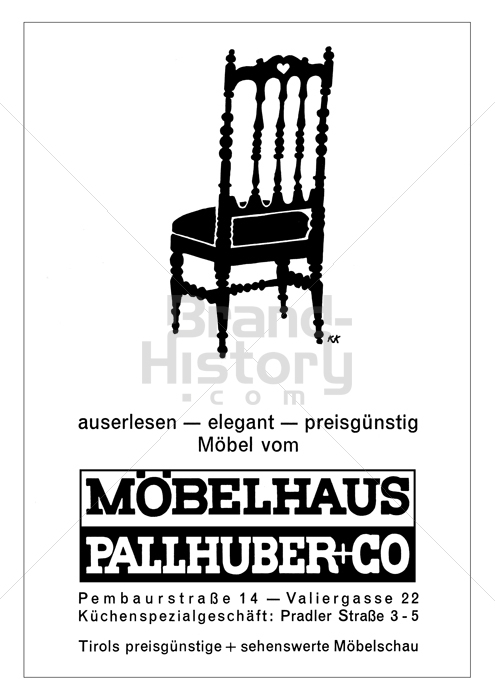 MÖBELHAUS PALLHUBER + CO, Innsbruck