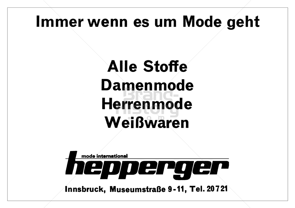 Hepperger, Innsbruck