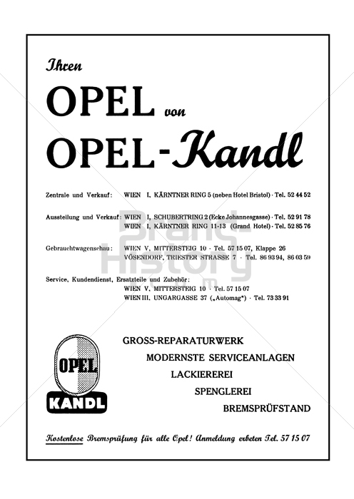 OPEL KANDL
