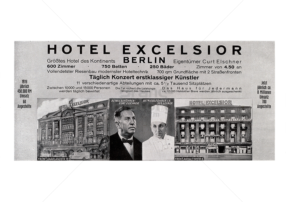 HOTEL EXCELSIOR, BERLIN