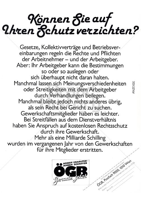 ÖGB Österreichischer Gewerkschaftsbund